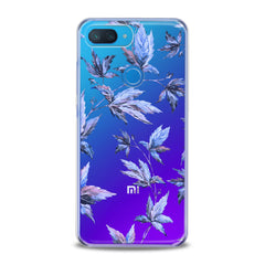 Lex Altern TPU Silicone Xiaomi Redmi Mi Case Purple Leaves Plants
