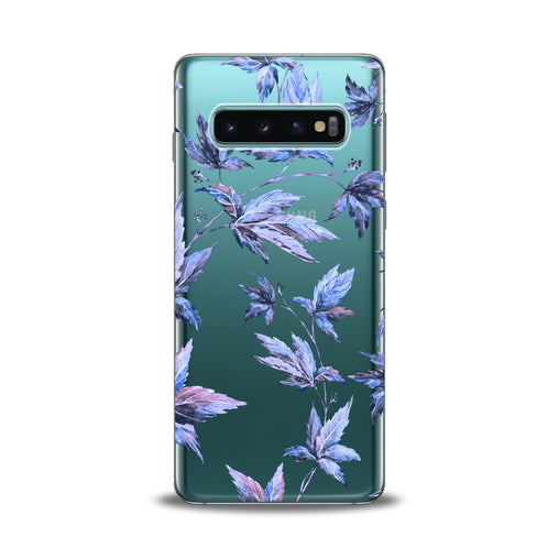 Lex Altern Purple Leaves Plants Samsung Galaxy Case