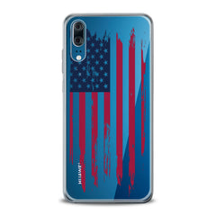 Lex Altern TPU Silicone Huawei Honor Case USA Flag