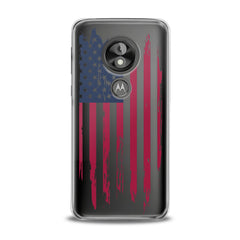 Lex Altern TPU Silicone Motorola Case USA Flag
