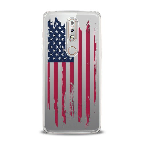 Lex Altern TPU Silicone Nokia Case USA Flag