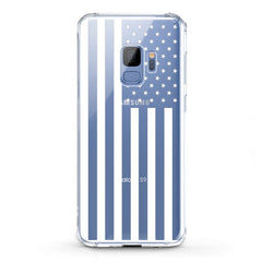 Lex Altern TPU Silicone Samsung Galaxy Case Black USA Flag
