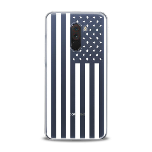 Lex Altern TPU Silicone Xiaomi Redmi Mi Case Black USA Flag
