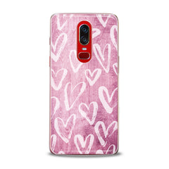 Lex Altern TPU Silicone OnePlus Case Hearts Pattern