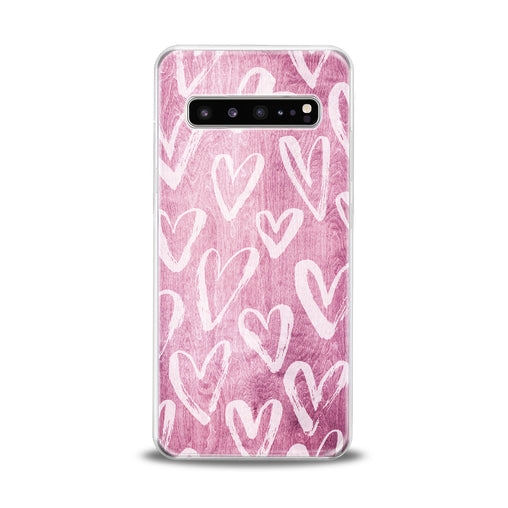 Lex Altern TPU Silicone Samsung Galaxy Case Hearts Pattern
