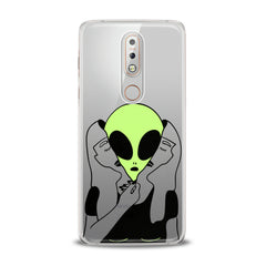 Lex Altern TPU Silicone Nokia Case Aliens Inside