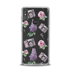Lex Altern TPU Silicone Motorola Case Floral Photo Cameras