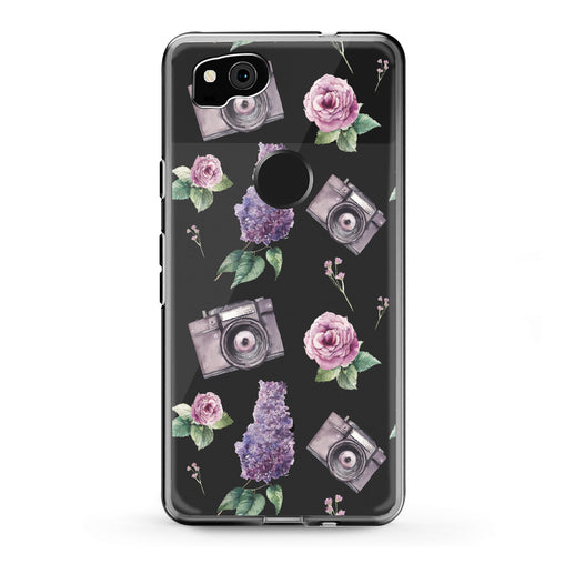 Lex Altern Google Pixel Case Floral Photo Cameras