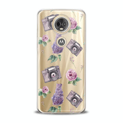 Lex Altern TPU Silicone Motorola Case Floral Photo Cameras