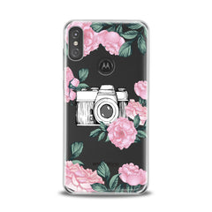 Lex Altern TPU Silicone Motorola Case Floral Camera