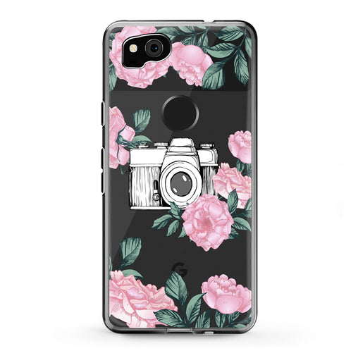 Lex Altern Google Pixel Case Floral Camera