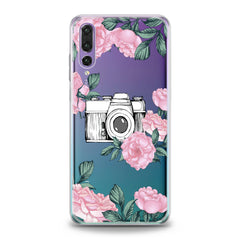 Lex Altern TPU Silicone Huawei Honor Case Floral Camera