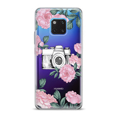 Lex Altern TPU Silicone Huawei Honor Case Floral Camera