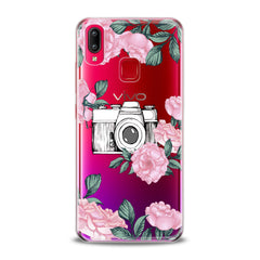 Lex Altern TPU Silicone VIVO Case Floral Camera