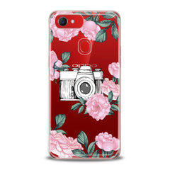 Lex Altern TPU Silicone Oppo Case Floral Camera