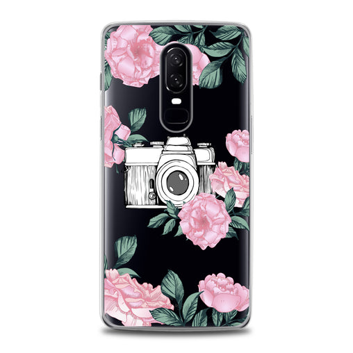 Lex Altern TPU Silicone OnePlus Case Floral Camera