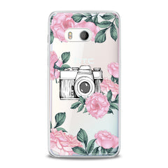 Lex Altern TPU Silicone HTC Case Floral Camera