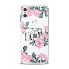 Lex Altern TPU Silicone Motorola Case Floral Camera