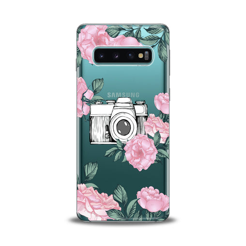 Lex Altern TPU Silicone Samsung Galaxy Case Floral Camera