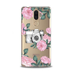 Lex Altern TPU Silicone Lenovo Case Floral Camera