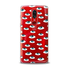 Lex Altern TPU Silicone OnePlus Case Eyes Pattern