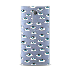 Lex Altern TPU Silicone Sony Xperia Case Eyes Pattern