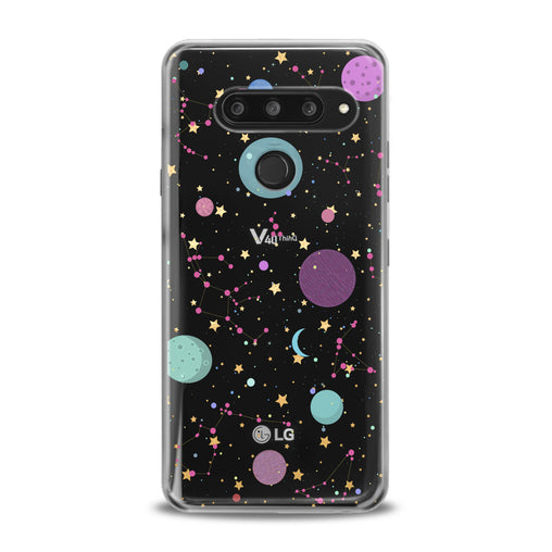 Lex Altern TPU Silicone LG Case Colorful Galaxy