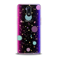 Lex Altern TPU Silicone Oppo Case Colorful Galaxy