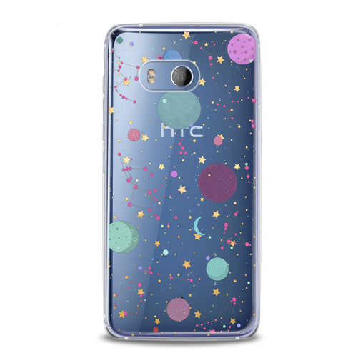 Lex Altern TPU Silicone HTC Case Colorful Galaxy