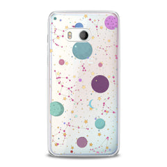 Lex Altern TPU Silicone HTC Case Colorful Galaxy