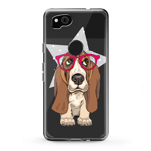 Lex Altern Google Pixel Case Cute Basset Hound