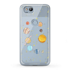 Lex Altern TPU Silicone Google Pixel Case Parade of Planets