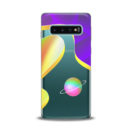 Lex Altern TPU Silicone Samsung Galaxy Case Colorful Space