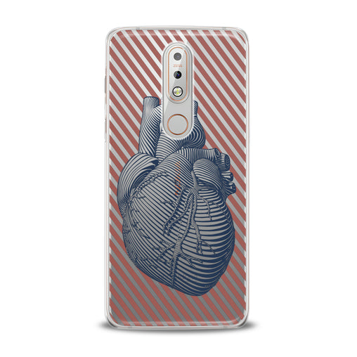 Lex Altern TPU Silicone Nokia Case Anatomy Heart