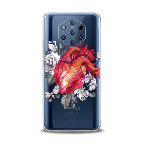 Lex Altern TPU Silicone Nokia Case Floral Heart