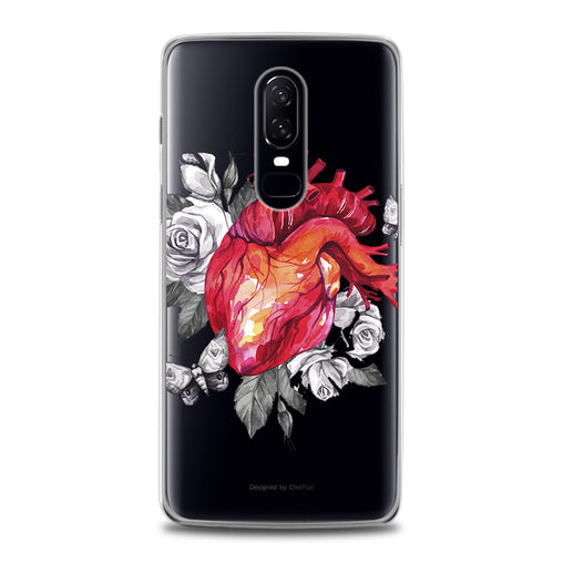 Lex Altern TPU Silicone OnePlus Case Floral Heart