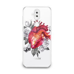 Lex Altern TPU Silicone Asus Zenfone Case Floral Heart