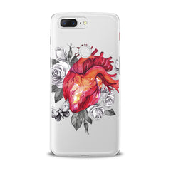 Lex Altern TPU Silicone OnePlus Case Floral Heart