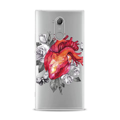 Lex Altern TPU Silicone Sony Xperia Case Floral Heart