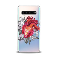 Lex Altern TPU Silicone Samsung Galaxy Case Floral Heart