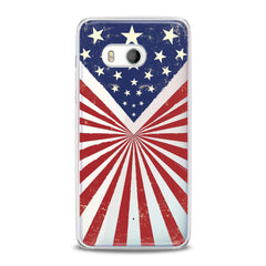 Lex Altern TPU Silicone HTC Case American Flag