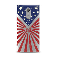 Lex Altern TPU Silicone Sony Xperia Case American Flag