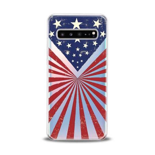 Lex Altern TPU Silicone Samsung Galaxy Case American Flag