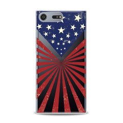 Lex Altern TPU Silicone Sony Xperia Case American Flag