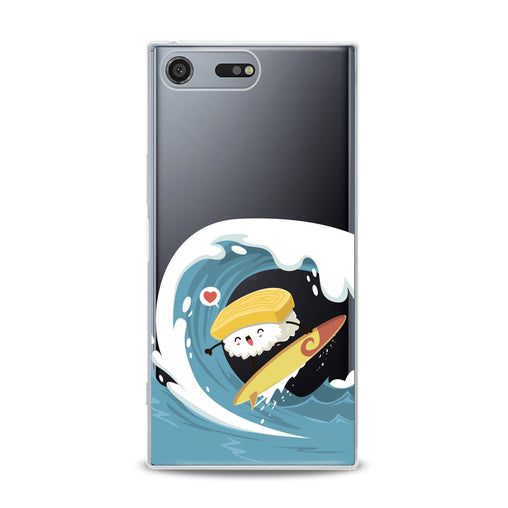 Lex Altern TPU Silicone Sony Xperia Case Sushi Surfing