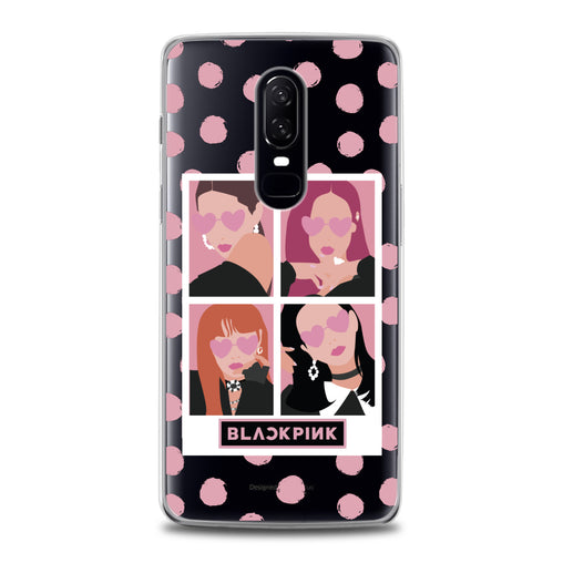 Lex Altern TPU Silicone OnePlus Case Black Pink Girls