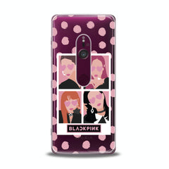 Lex Altern TPU Silicone Sony Xperia Case Black Pink Girls