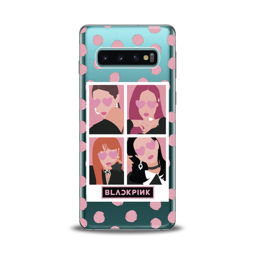 Lex Altern TPU Silicone Samsung Galaxy Case Black Pink Girls