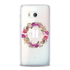 Lex Altern TPU Silicone HTC Case Floral BTS