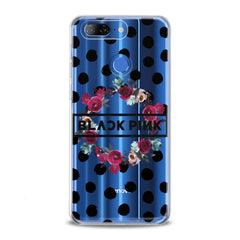 Lex Altern TPU Silicone Lenovo Case Floral Black Pink